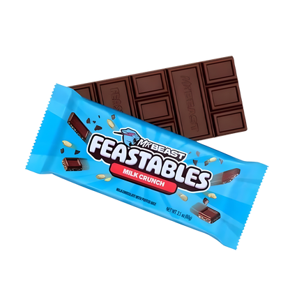 Mr.Beast Feastables Milk Crunch Bar 60g