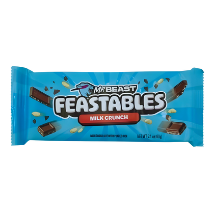 Mr.Beast Feastables Milk Crunch Bar 60g