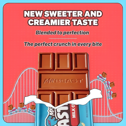 Mr.Beast Feastables Milk Crunch Bar 60g