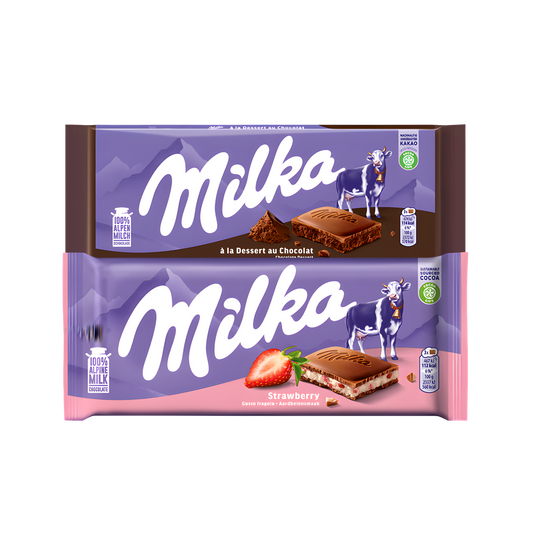 Milka 2-Bar Pack | Choose Any 2 Imported Milka Chocolates