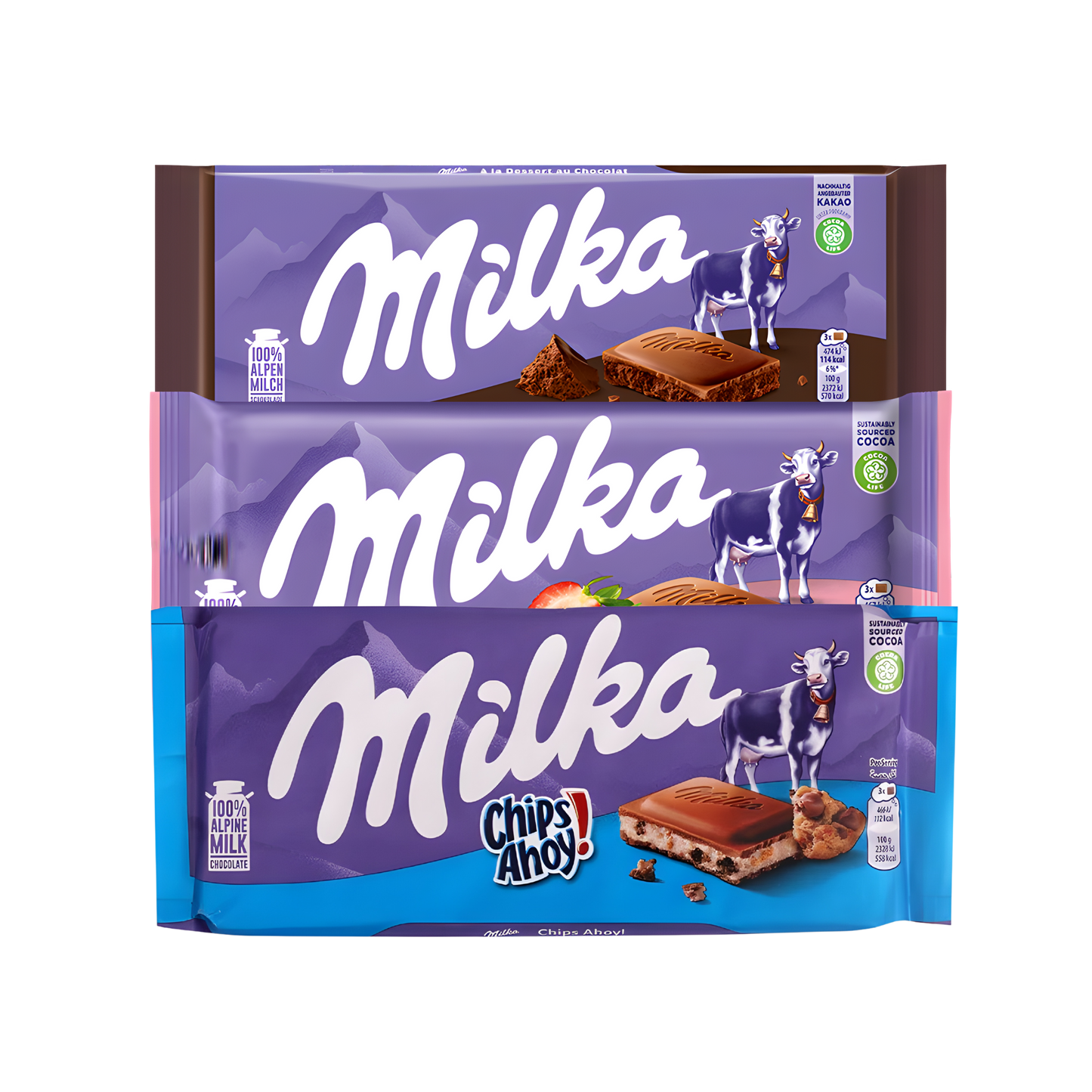Milka 3-Bar Selection Pack | Mix & Match Your Favourite Flavours