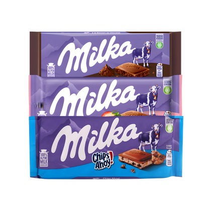 Milka 3-Bar Selection Pack | Mix & Match Your Favourite Flavours