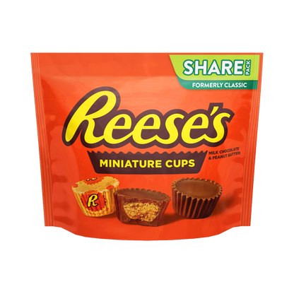 REESE'S Miniatures Milk Chocolate Peanut Butter Cups, 297g