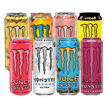 Monster Energy 8-Flavour Full Set | Complete Imported Monster Collection