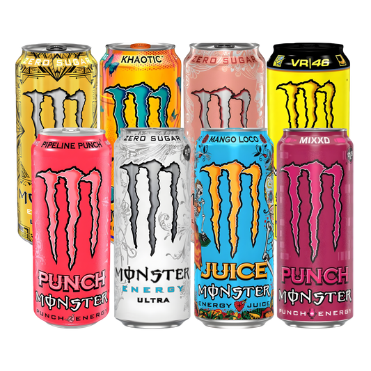 Monster Energy 8-Flavour Full Set | Complete Imported Monster Collection