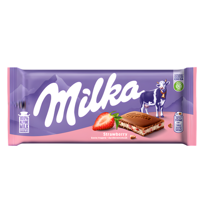 Milka Strawberry 100g