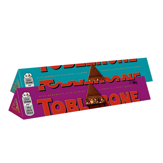 Toblerone 2-Pack Selection | Choose Any 2 Imported Toblerone Bars
