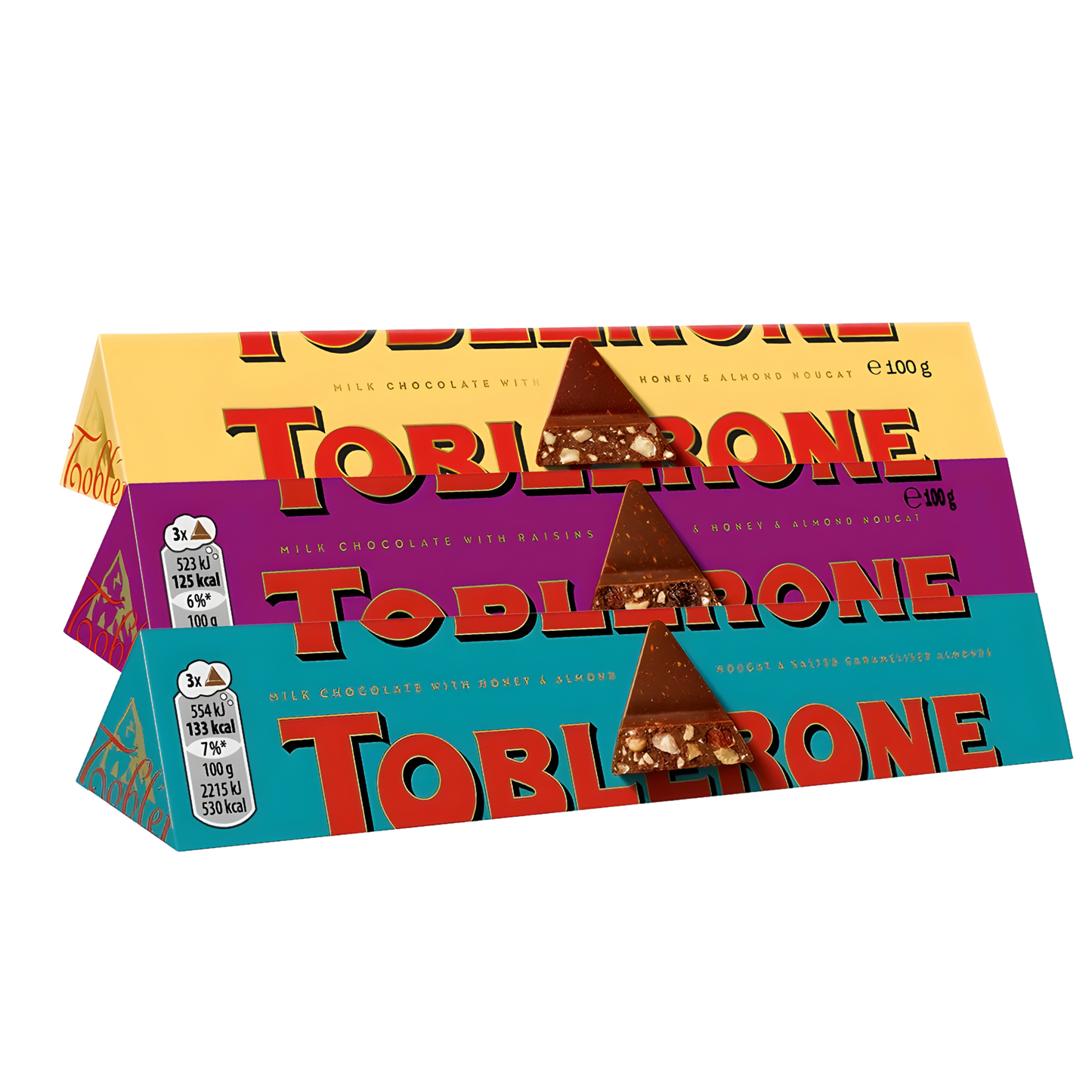 Toblerone 3-Pack Selection | Mix & Match Any 3 Imported Flavours