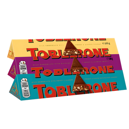 Toblerone 3-Pack Selection | Mix & Match Any 3 Imported Flavours