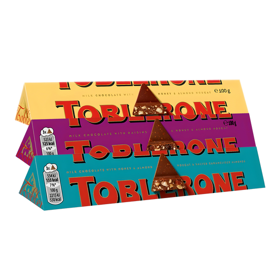 Toblerone 3-Pack Selection | Mix & Match Any 3 Imported Flavours